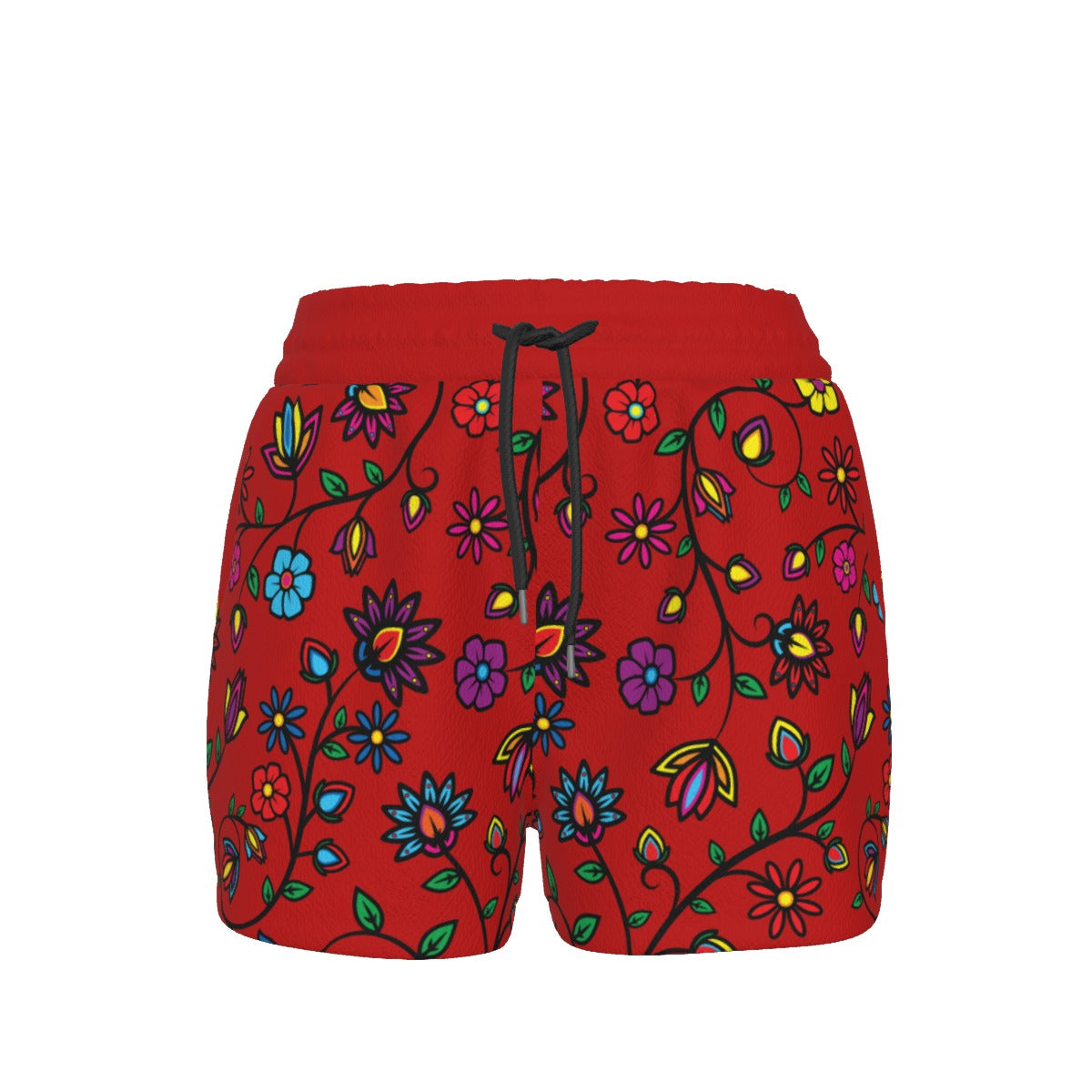 Nature's Nexus Red Women's Shorts