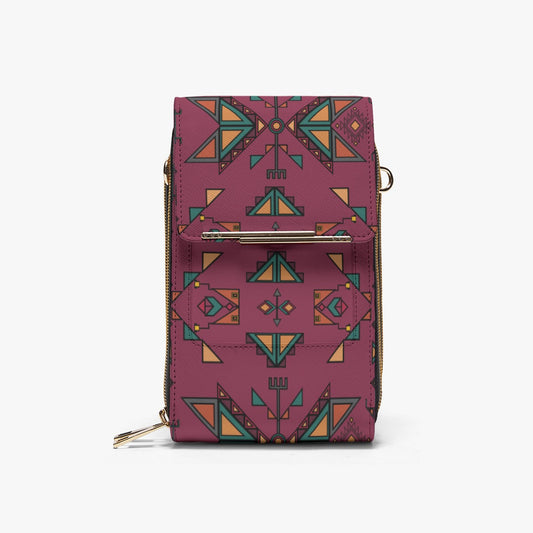 Arrow Dawn Maroon Mobile Phone Chest Bag