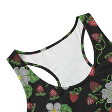 Load image into Gallery viewer, Strawberry Dreams Midnight Eco Tank Top
