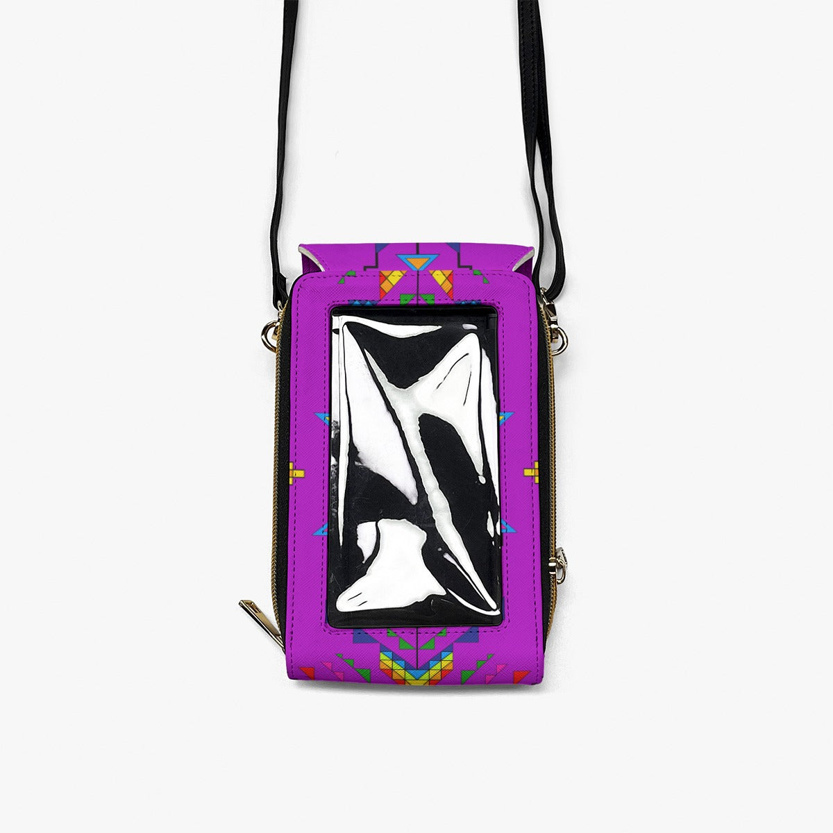 Buffalo Jump Purple Mobile Phone Chest Bag