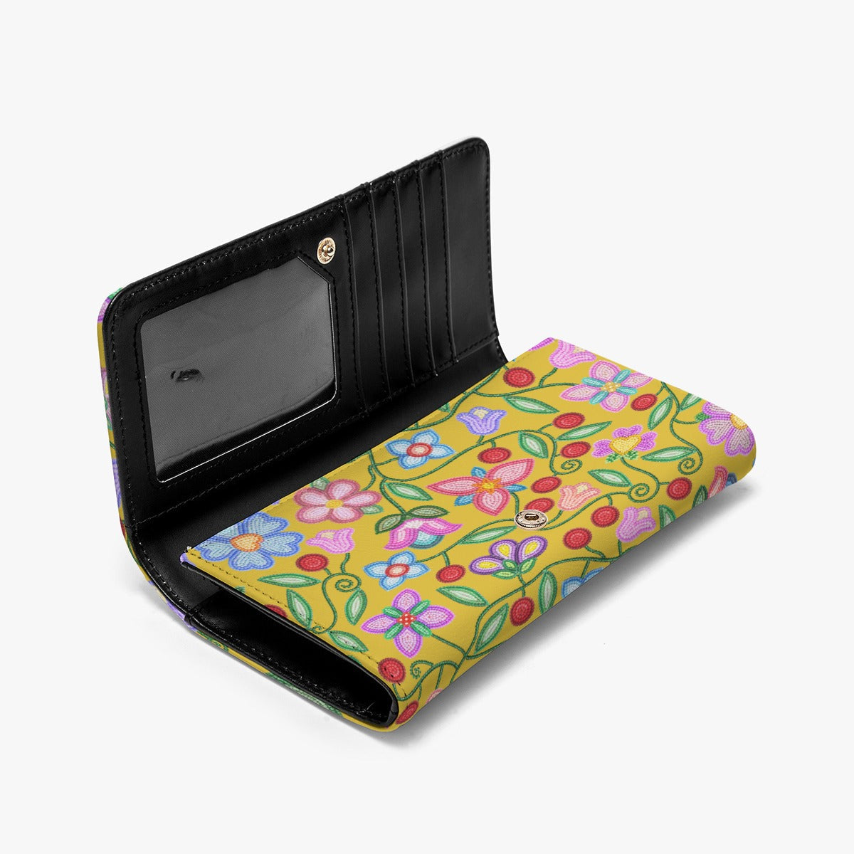Petal Harmony Ochre  Wallet