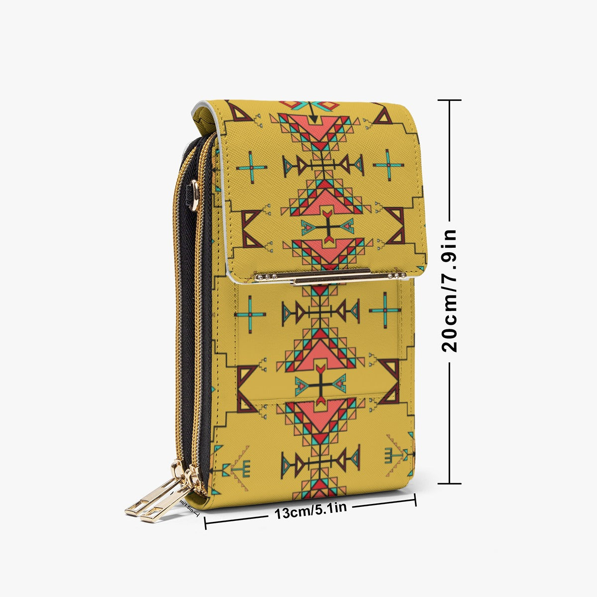 Thunder Flight Yellow Mobile Phone Chest Bag