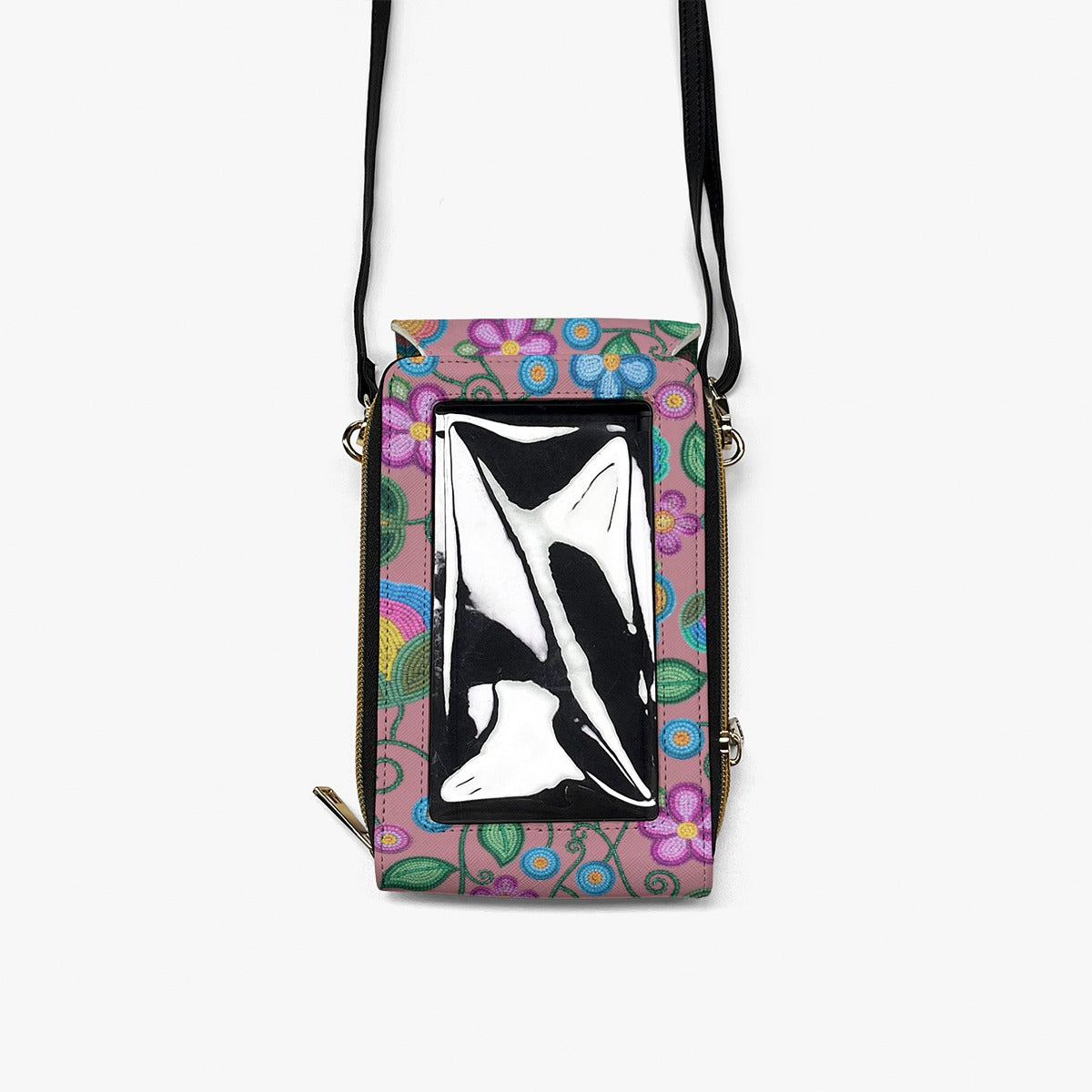 Turquoise Sunbeam Peach Phone Bag