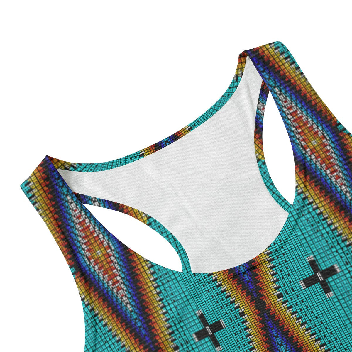 Diamond in the Bluff Turquoise Eco Tank Top