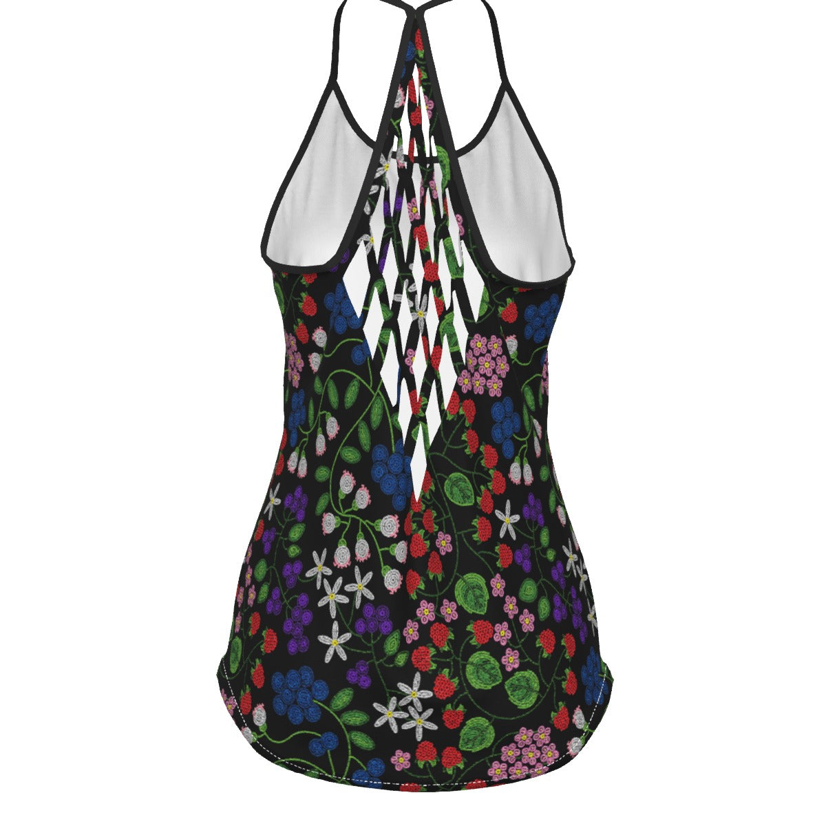 Takwakin Harvest Midnight Criss-Cross Open Back Tank Top