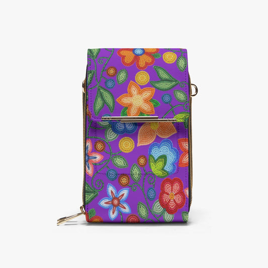 Morning Harmony Purple Phone Bag