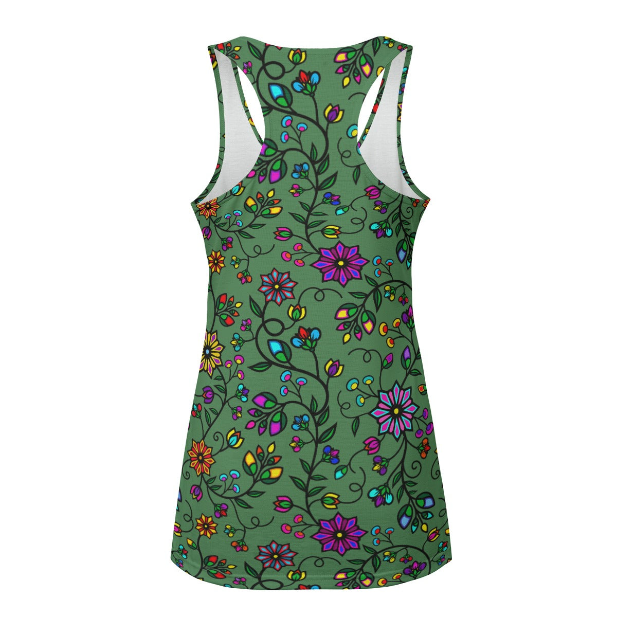 Prairie Paintbrush Sage Eco Tank Top