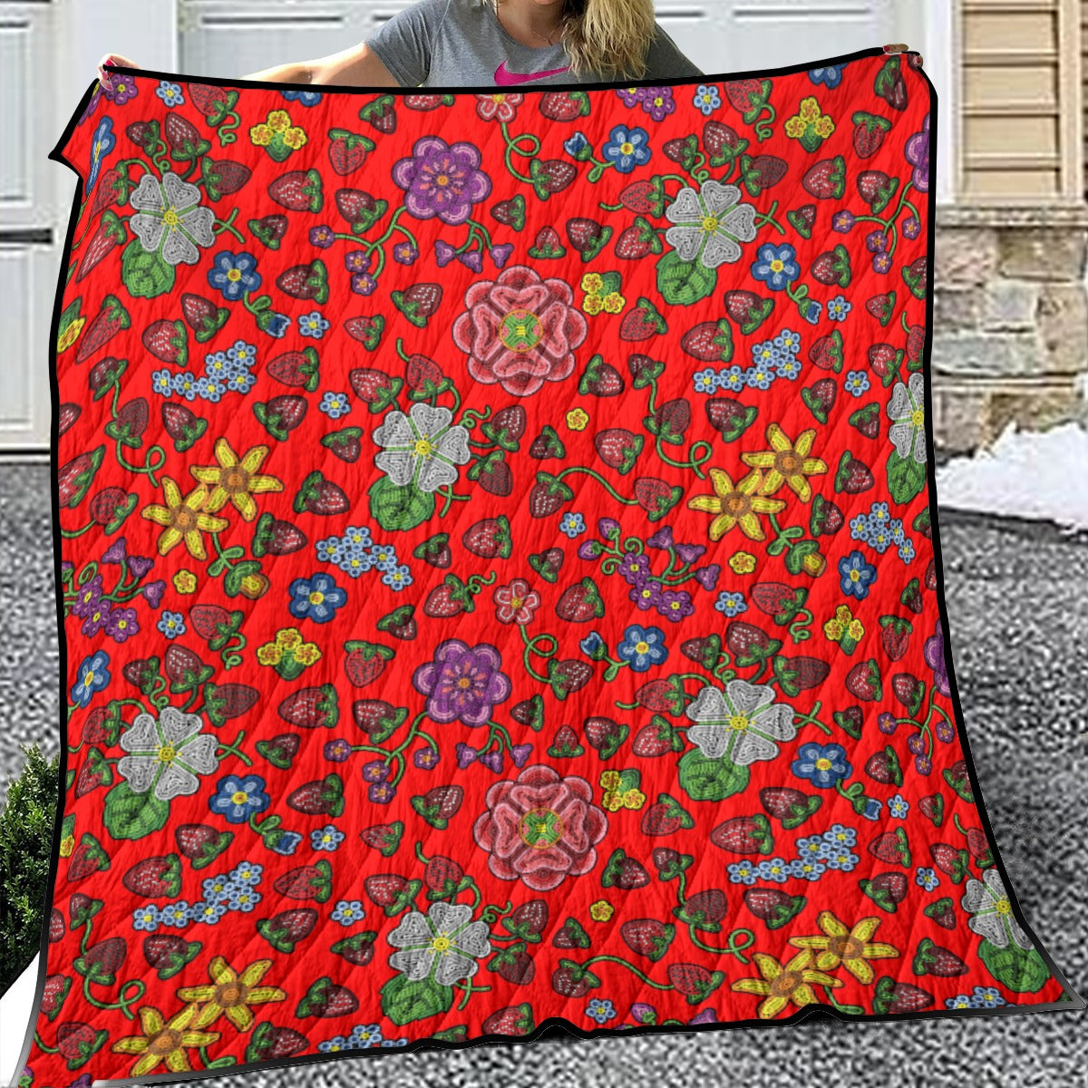 Berry Pop Fire Lightweight Quilt