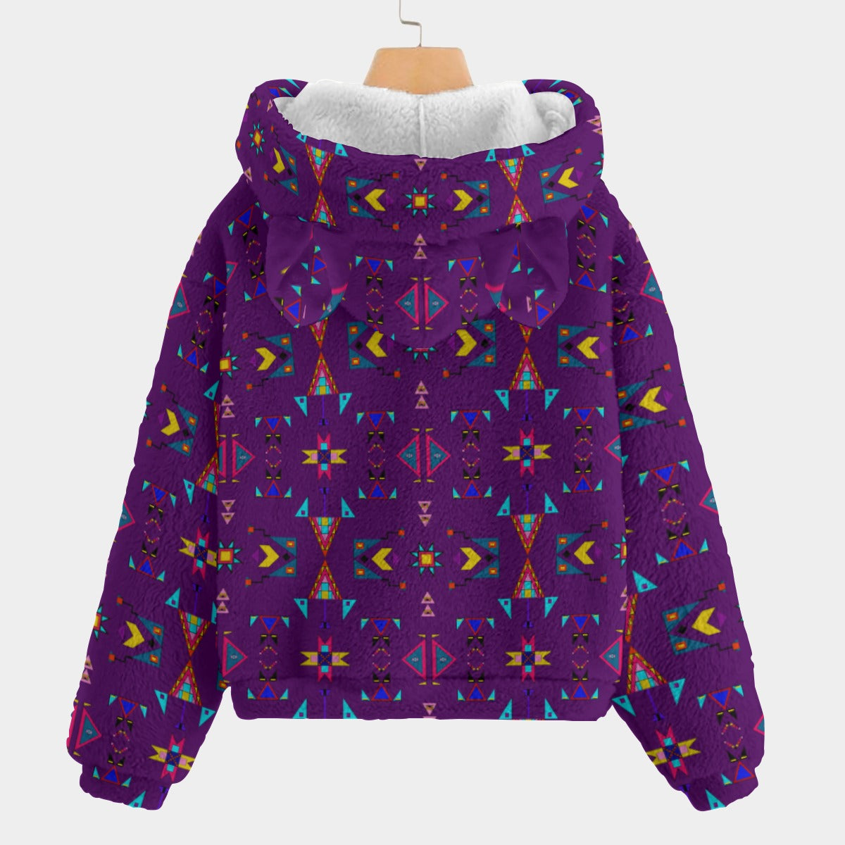 Enemy Territory Berry Youth Hoodie with Ears