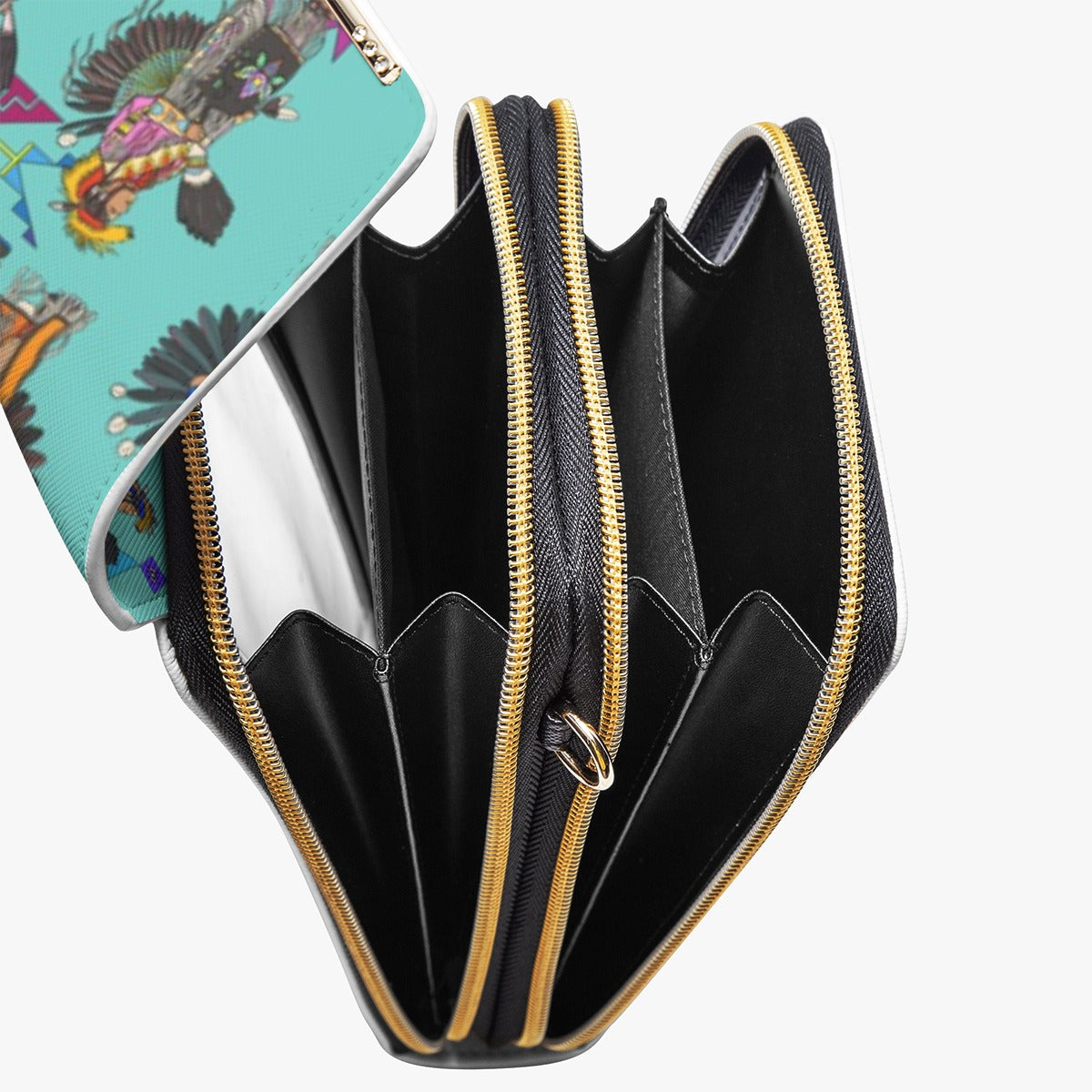 Men's Tradish Dancers Eggshell Blue Mobile Phone Chest Bag