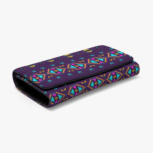 Rite of Passage Dark Purple Foldable Wallet