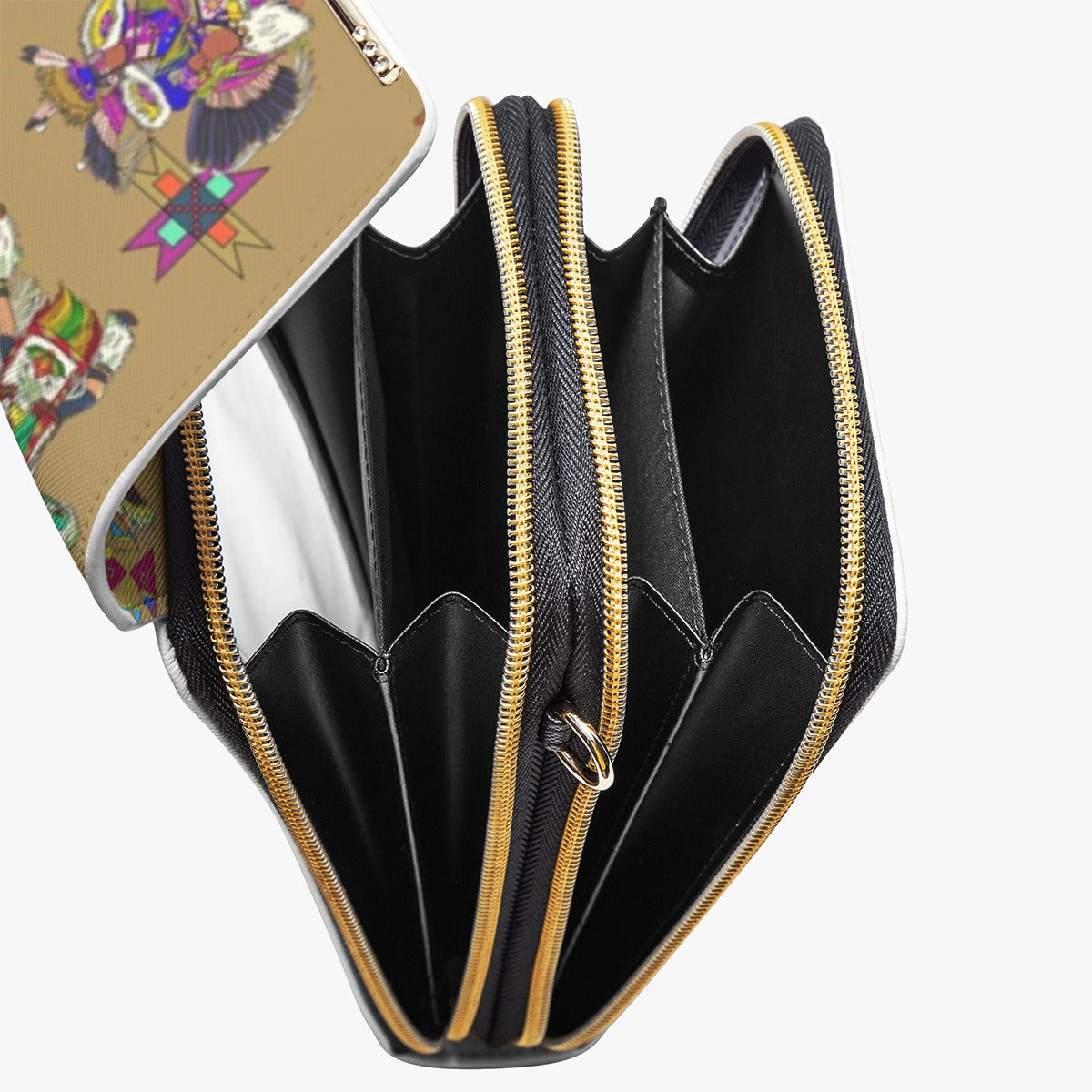 Men's Fancy Dancers Earth Mobile Phone Chest Bag