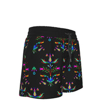 Load image into Gallery viewer, Dakota Damask Black Women&#39;s Shorts
