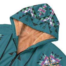 Load image into Gallery viewer, Medicine Lodge Dark Winter Kid&#39;s Plush Windbreaker
