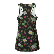 Load image into Gallery viewer, Strawberry Dreams Midnight Eco Tank Top
