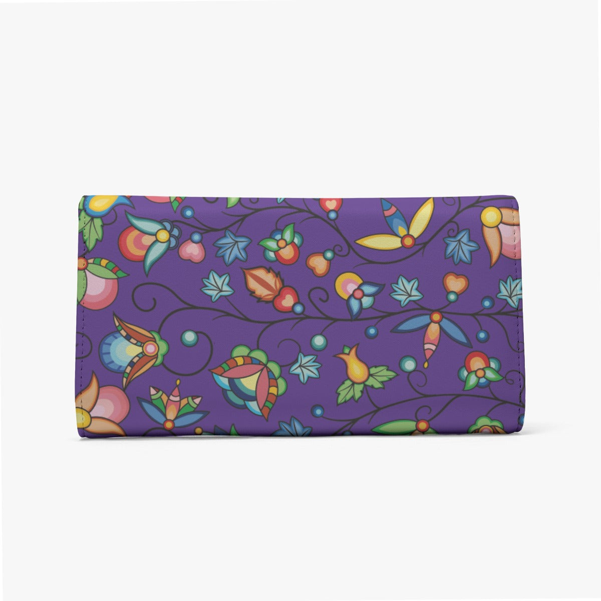 Prairie Plains Spirit Midnight Purple Foldable Wallet