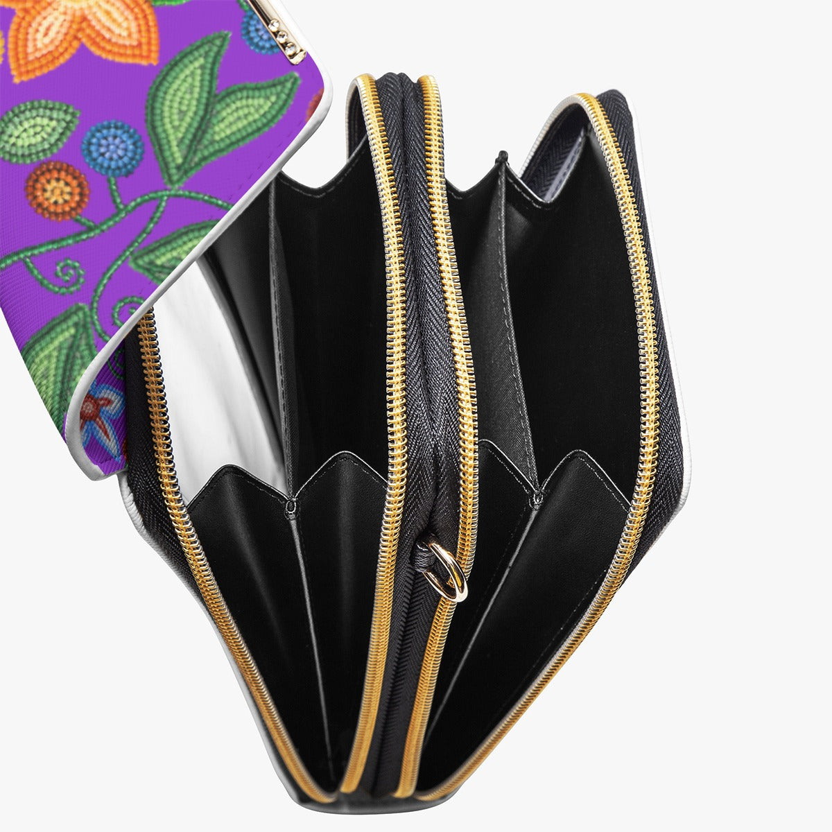 Morning Harmony Purple Phone Bag