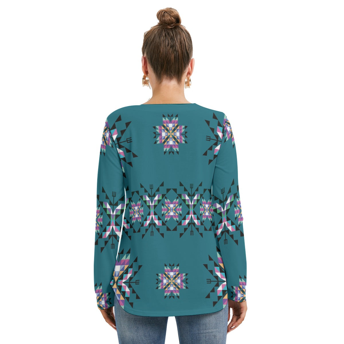 Medicine Lodge Dark Winter Tie Sweatshirt