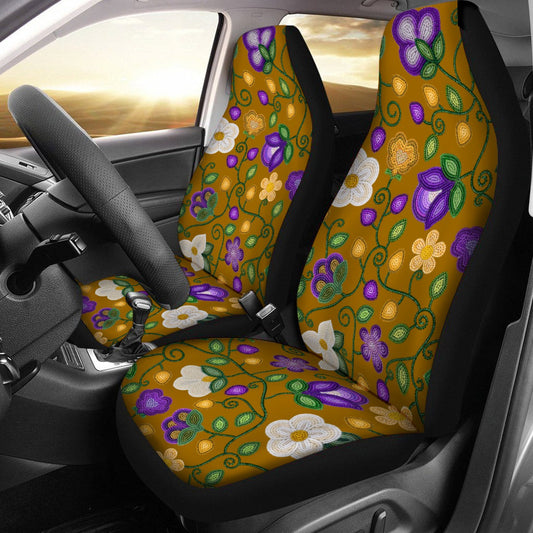 Midnight Moss Bloom Toffee Car Seat Covers