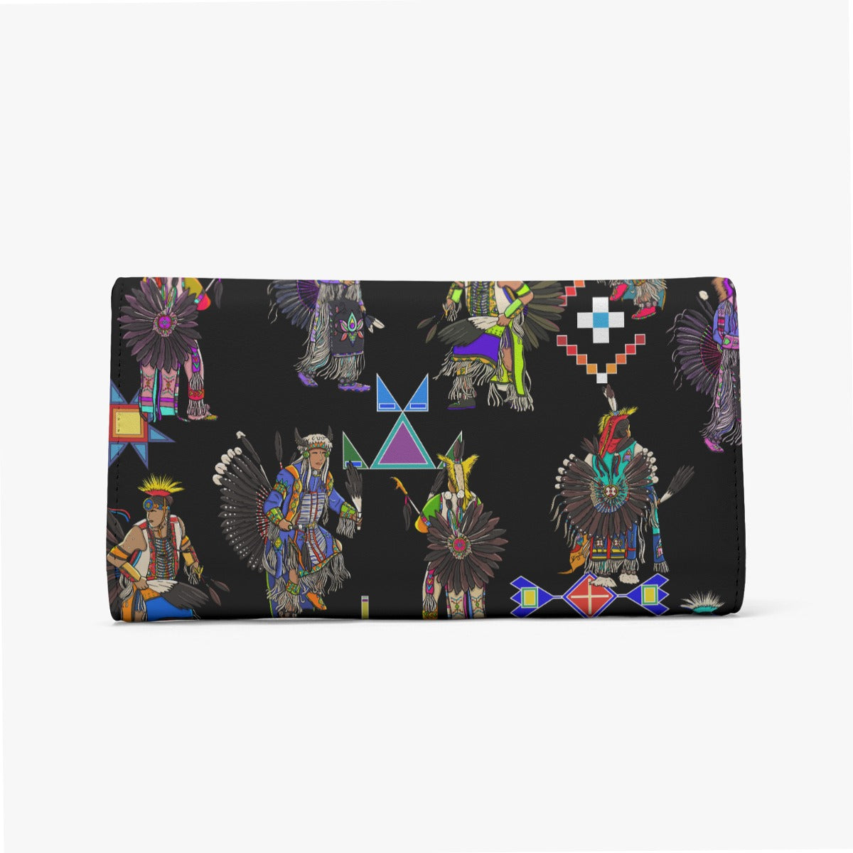 Men's Tradish Dancers Black Foldable Wallet