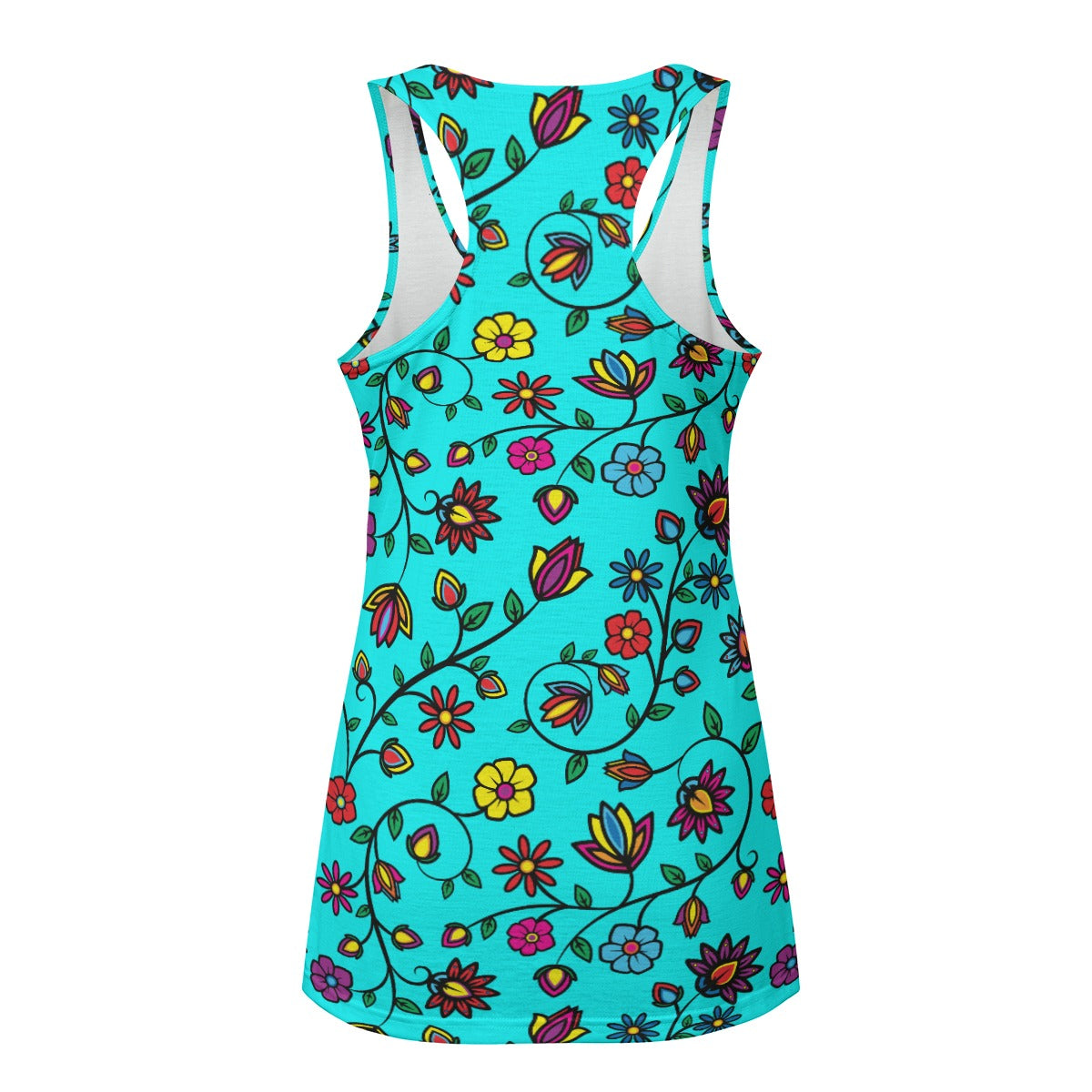 Nature's Nexus Turquoise Eco Tank Top