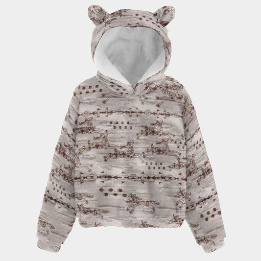 Heart of The Forest Youth Hoodie With Ears