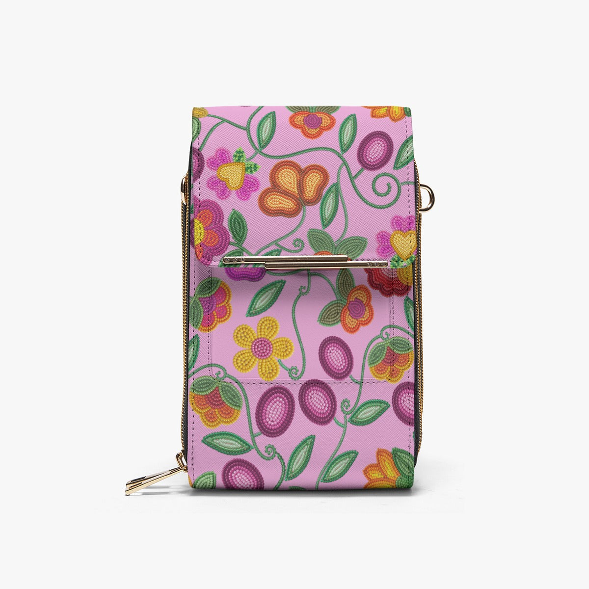 Boreal Bounty Pink Phone Bag