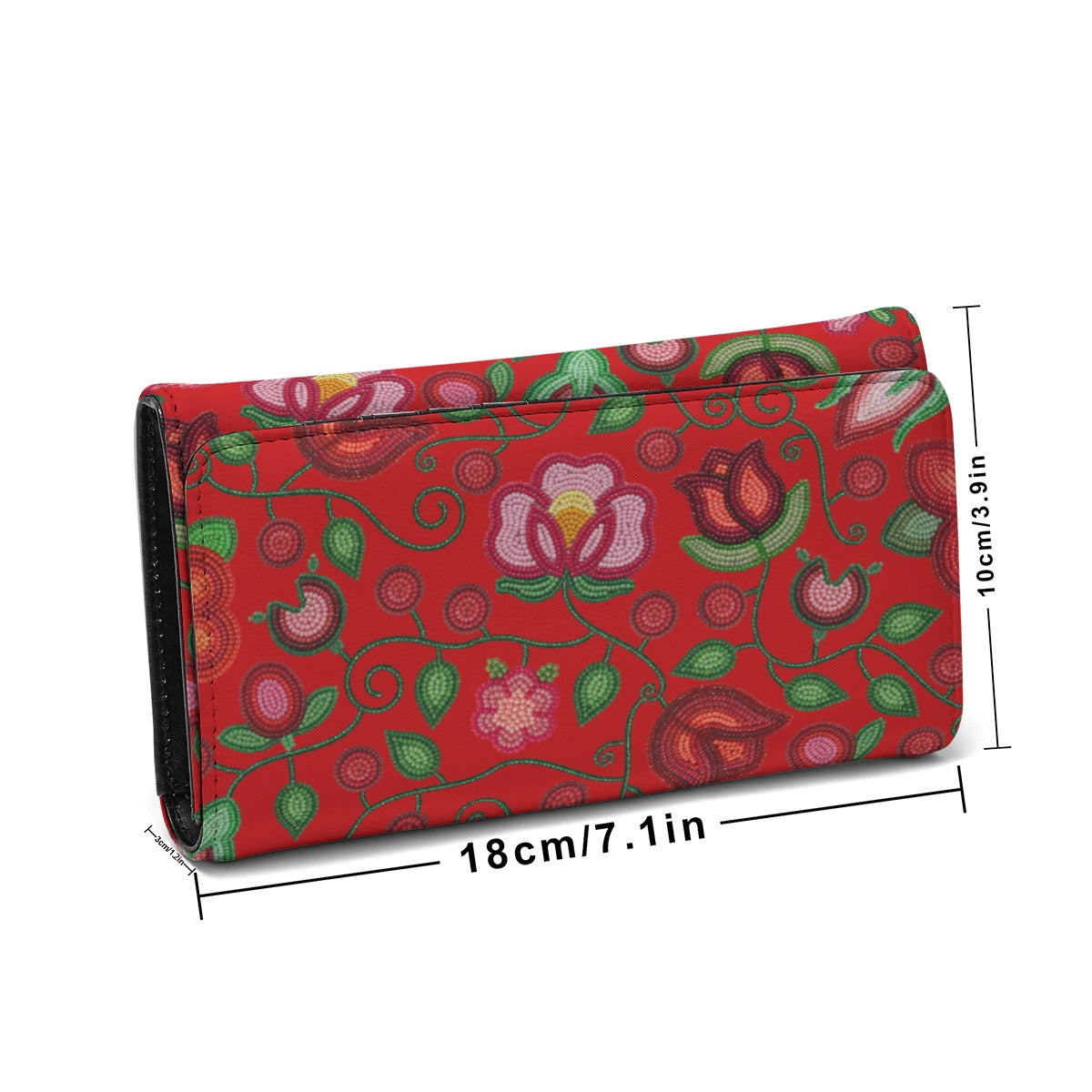 Rose Reverie Red  Wallet