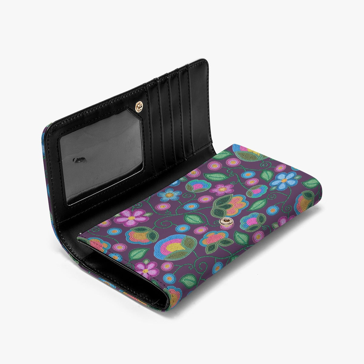 Turquoise Sunbeam Violet Wallet