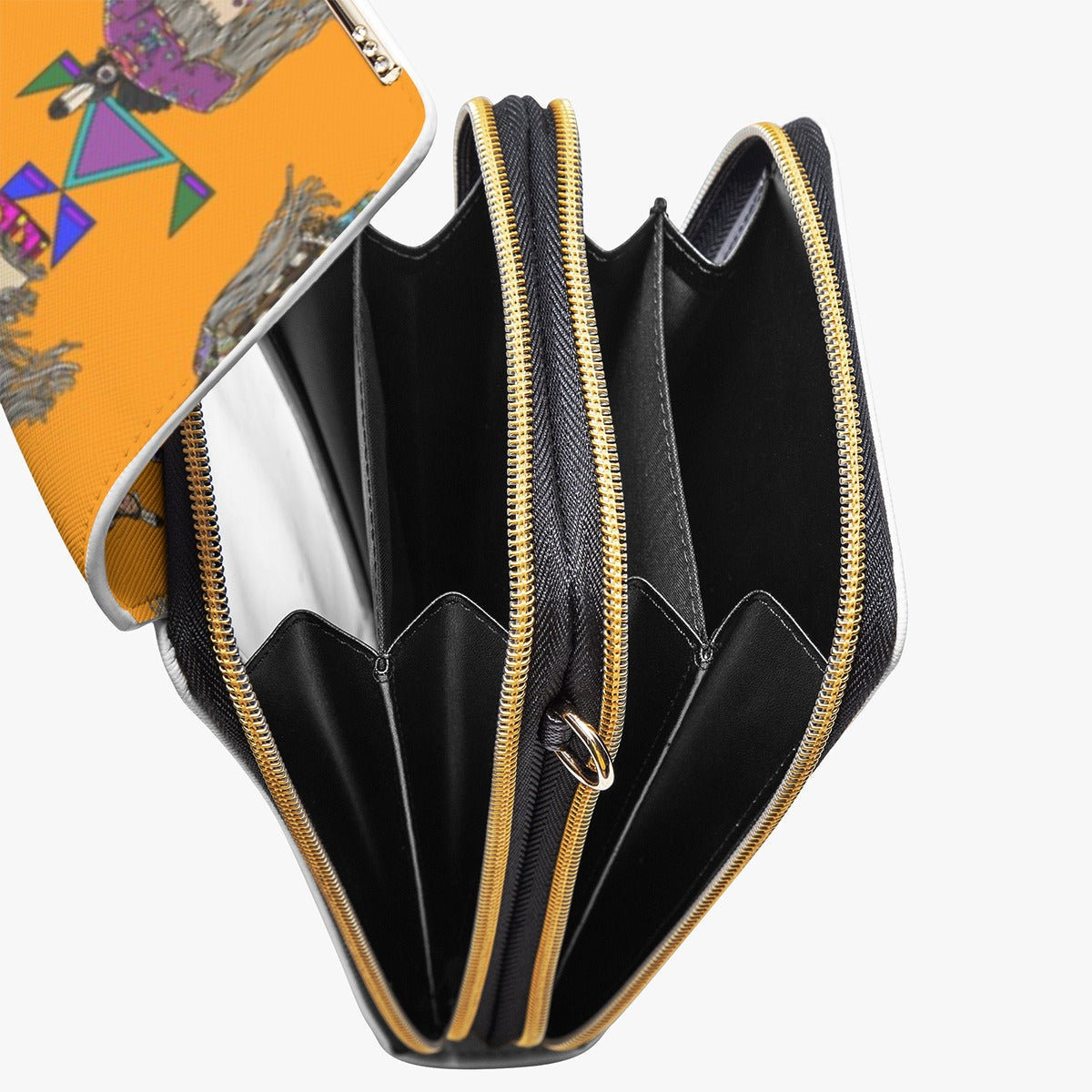 Women's Tradish Dancers Orange Mobile Phone Chest Bag