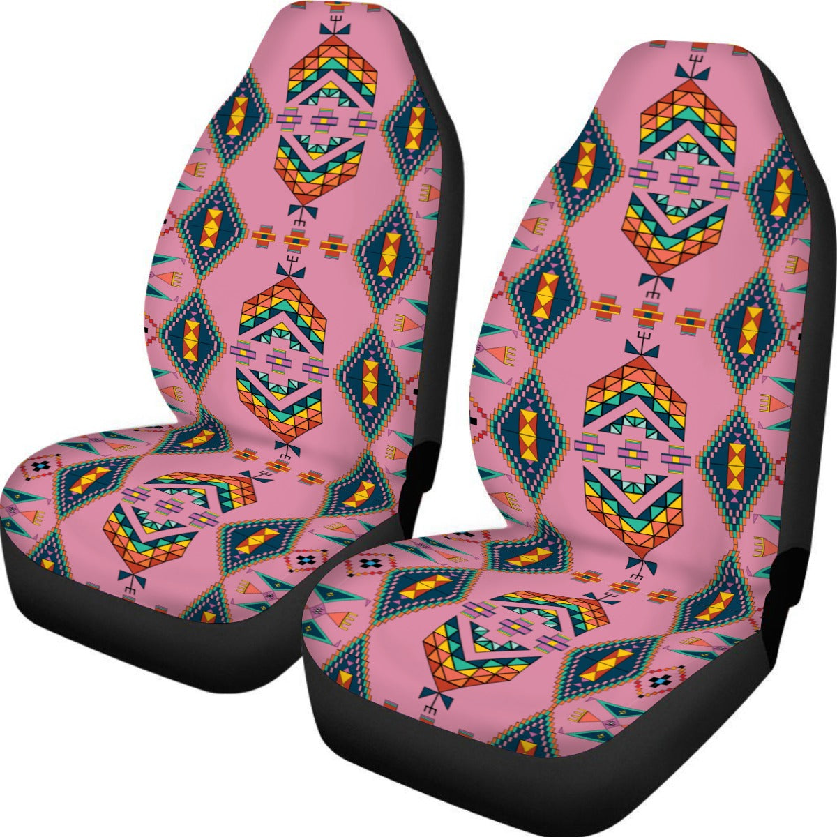Travois Tipi Dusky Sunset Universal Car Seat Cover With Thickened Back