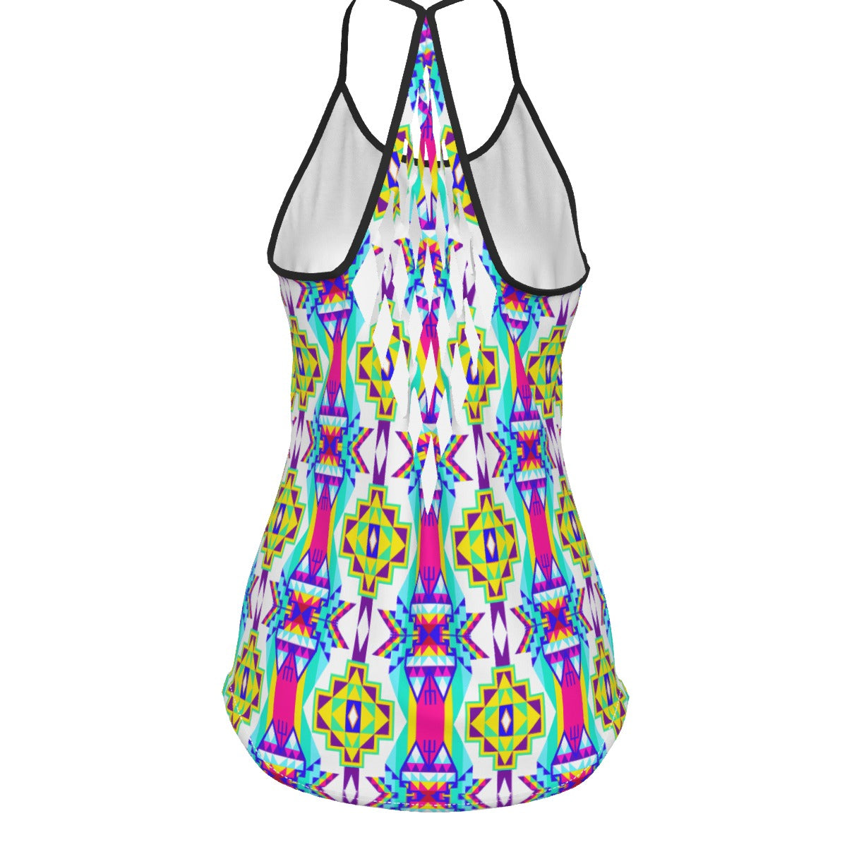 Fancy Champion Criss-Cross Open Back Tank Top