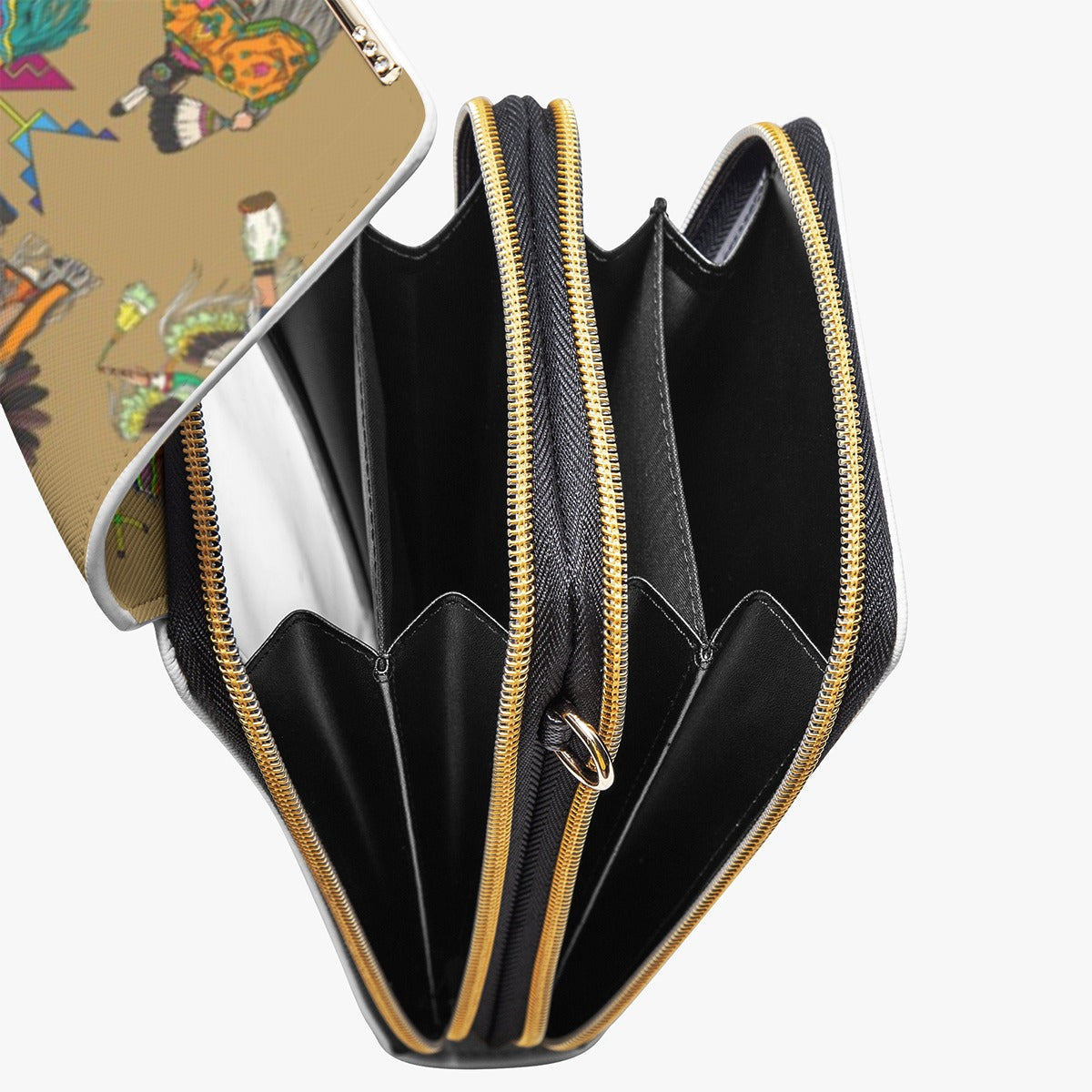 Grand Entry Dancers Earth Mobile Phone Chest Bag