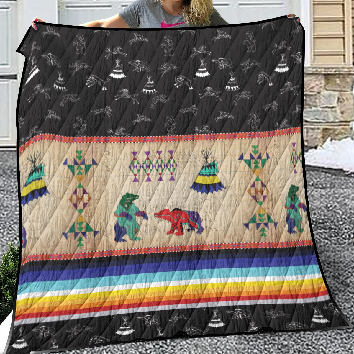 Bear Ledger Black Sky 2 Lightweight Quilt