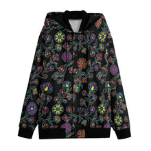 Load image into Gallery viewer, Cosmic Whisper Black Varsity Jacket
