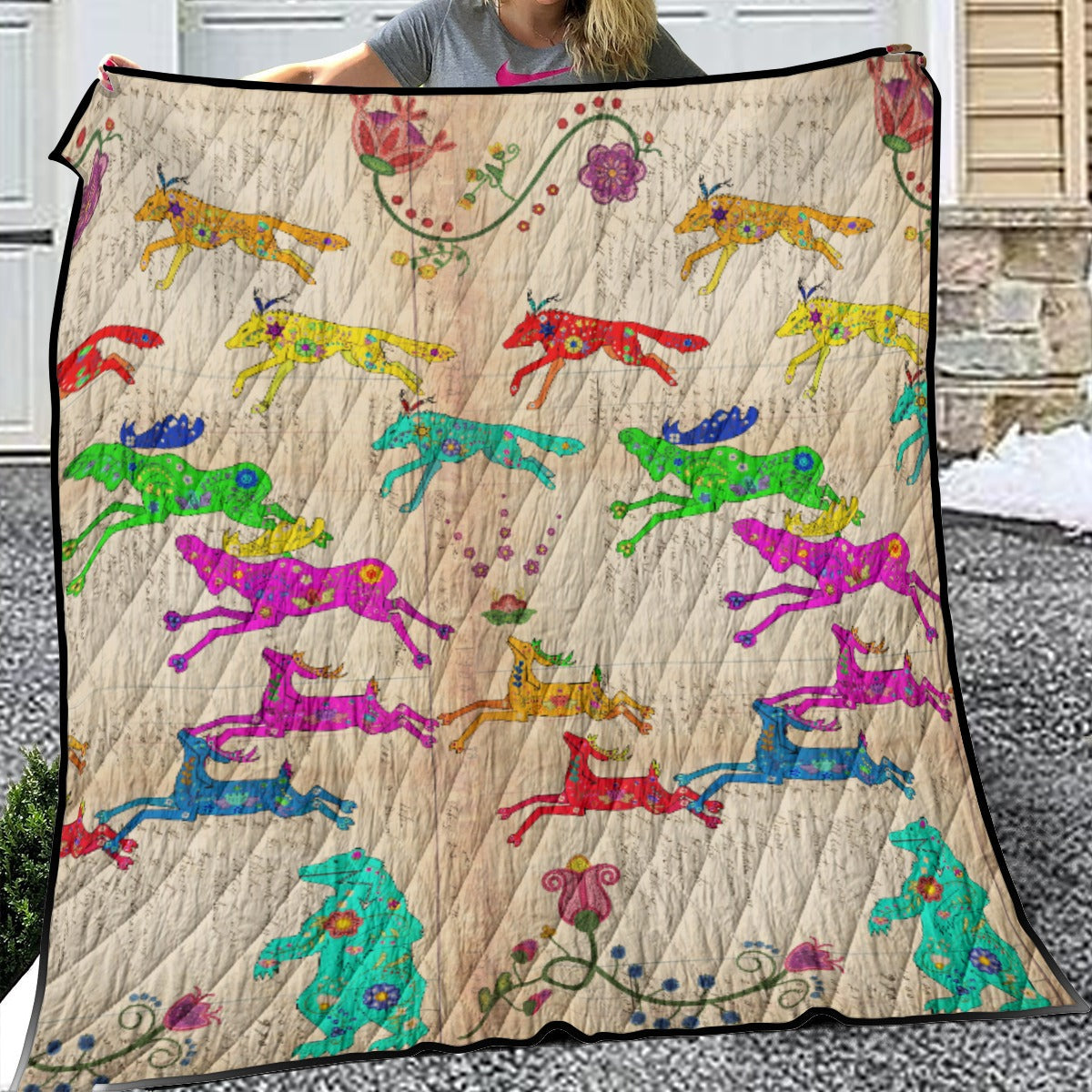Floral Ledger Lightweight & Breathable Quilt