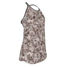 Load image into Gallery viewer, Forest Medley Criss-Cross Open Back Tank Top
