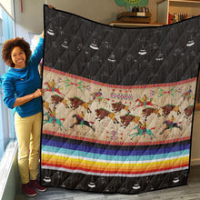 Load image into Gallery viewer, Ledger Hunt Midnight 2 Lightweight Quilt
