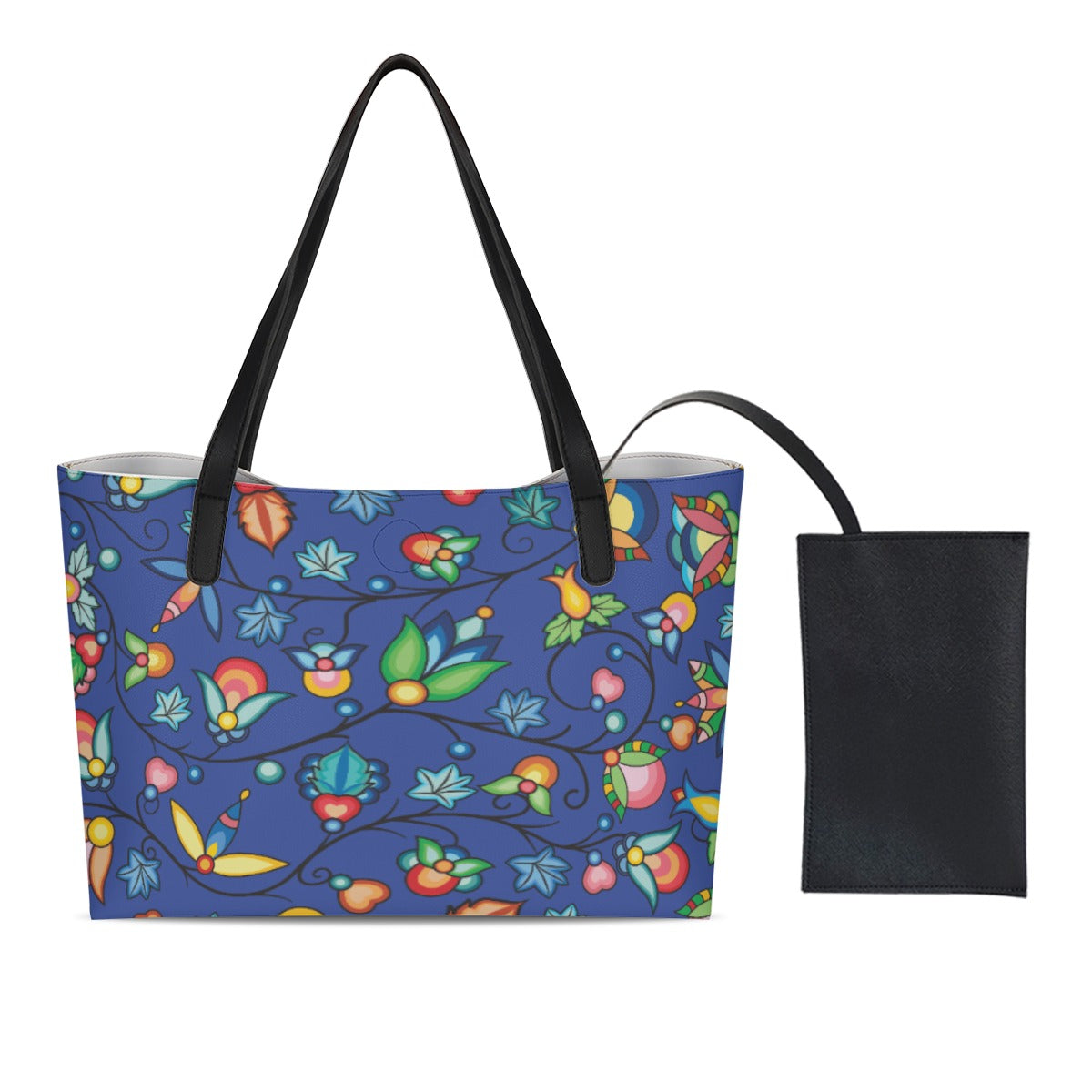 Prairie Plains Spirit Nightfall Shopping Tote Bag With Black Mini Purse