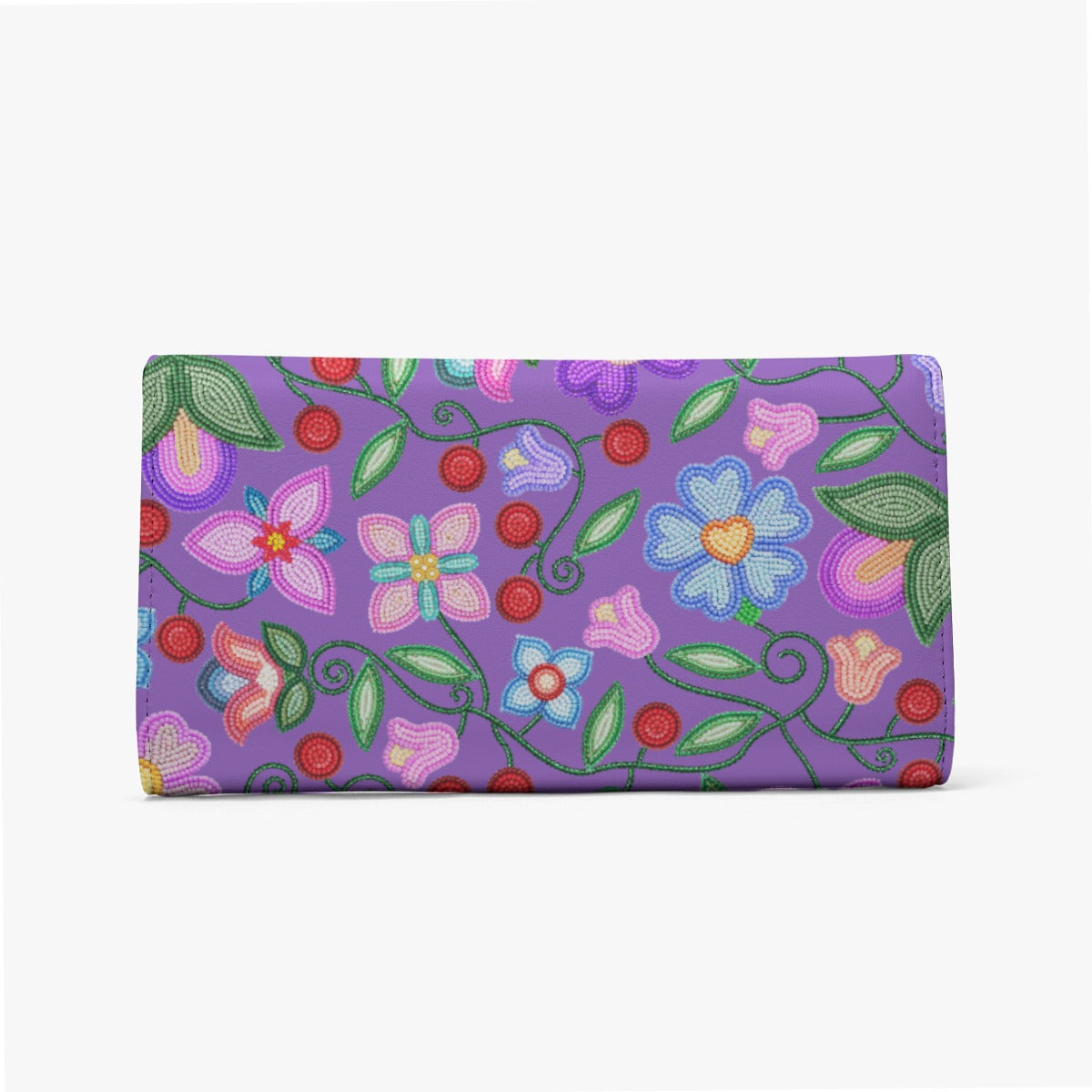 Petal Harmony Lavender Wallet