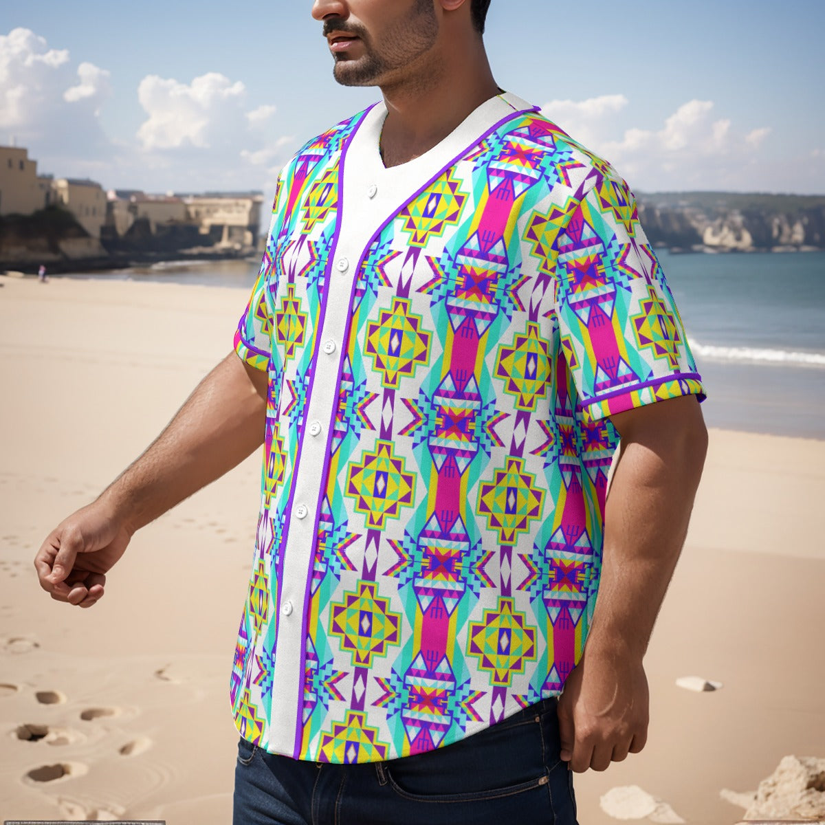 Fancy Champion Short Sleeve Baseball Jersey