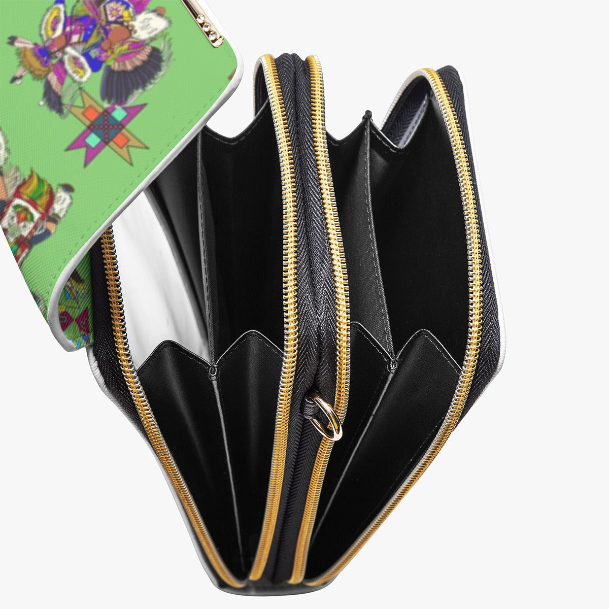 Men's Fancy Dancers Grass Mobile Phone Chest Bag