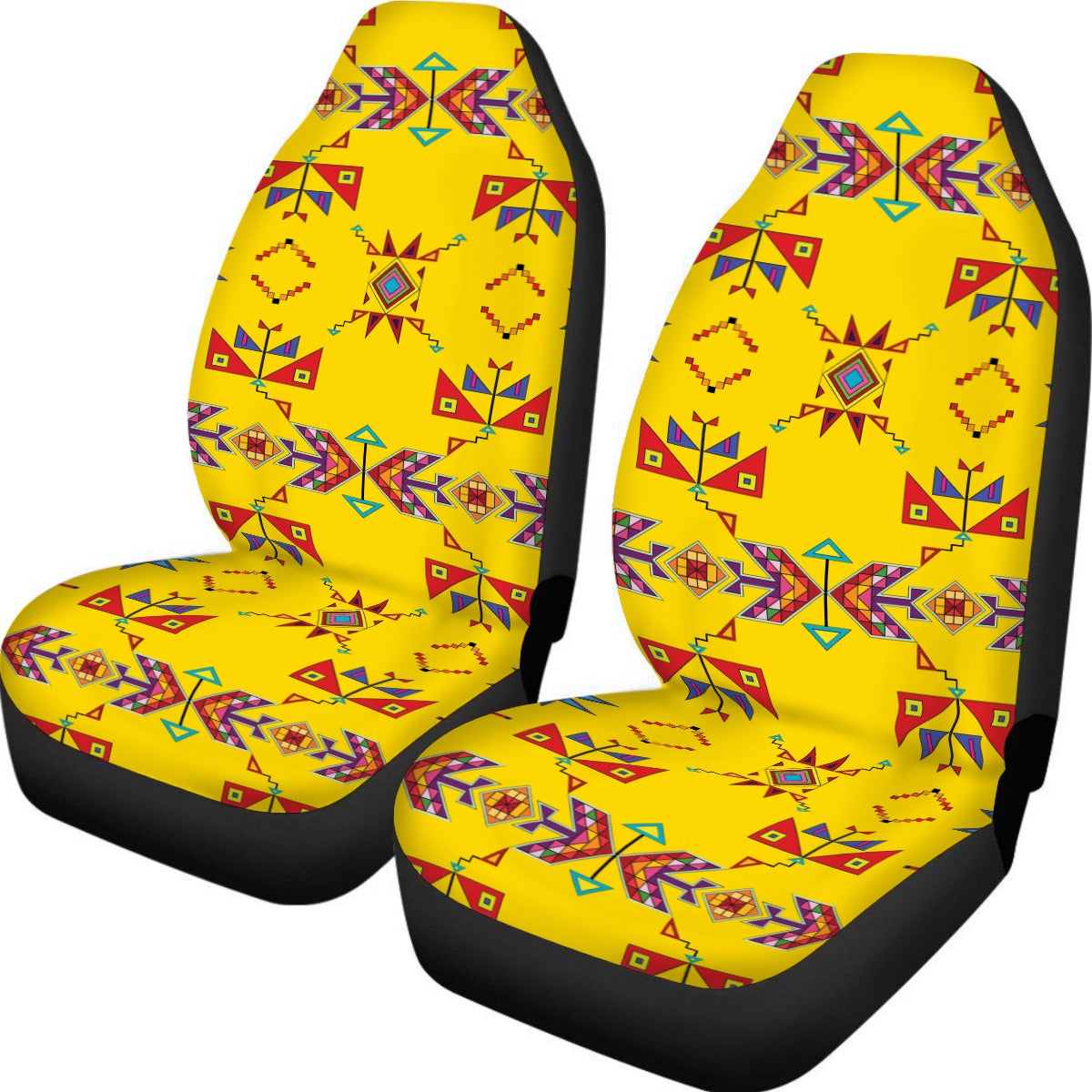 Scattered Generations Maize Universal Car Seat Cover With Thickened Back