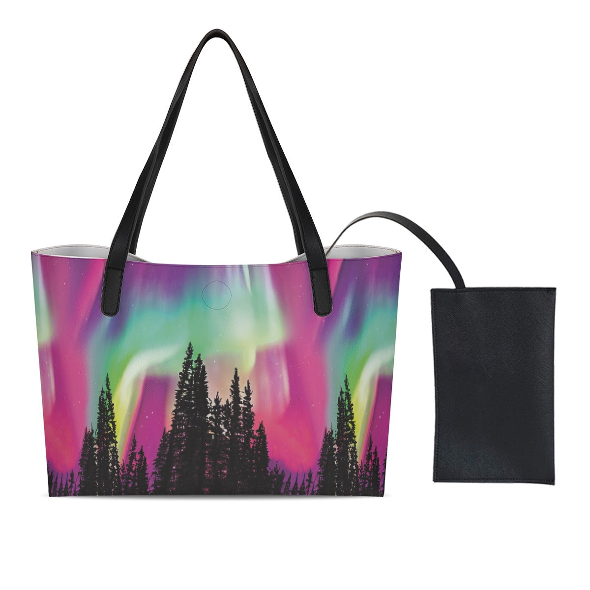 Summer Nights Shopping Tote Bag With Mini Purse