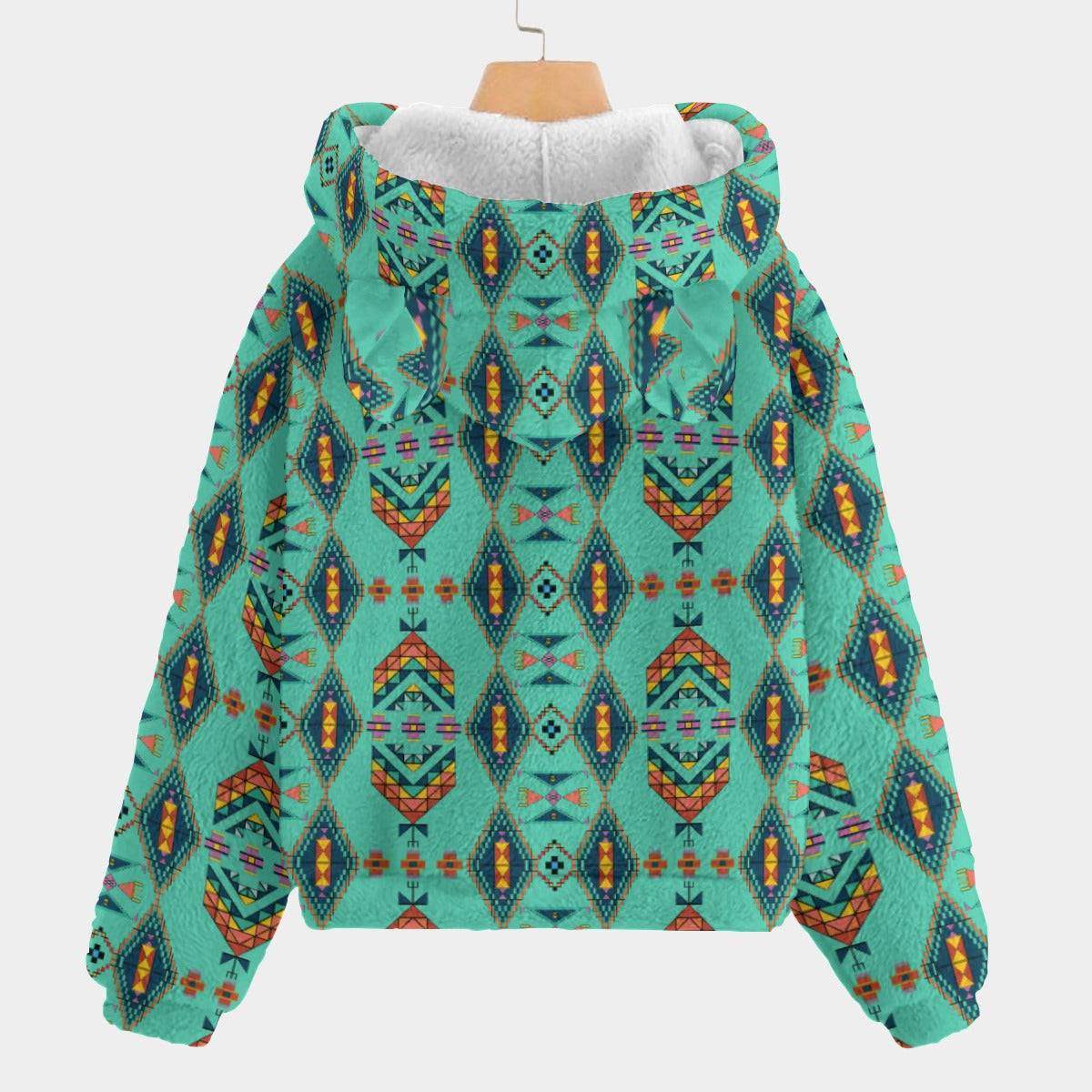 Travois Tipi Smoky Sky Youth Hoodie With Ears