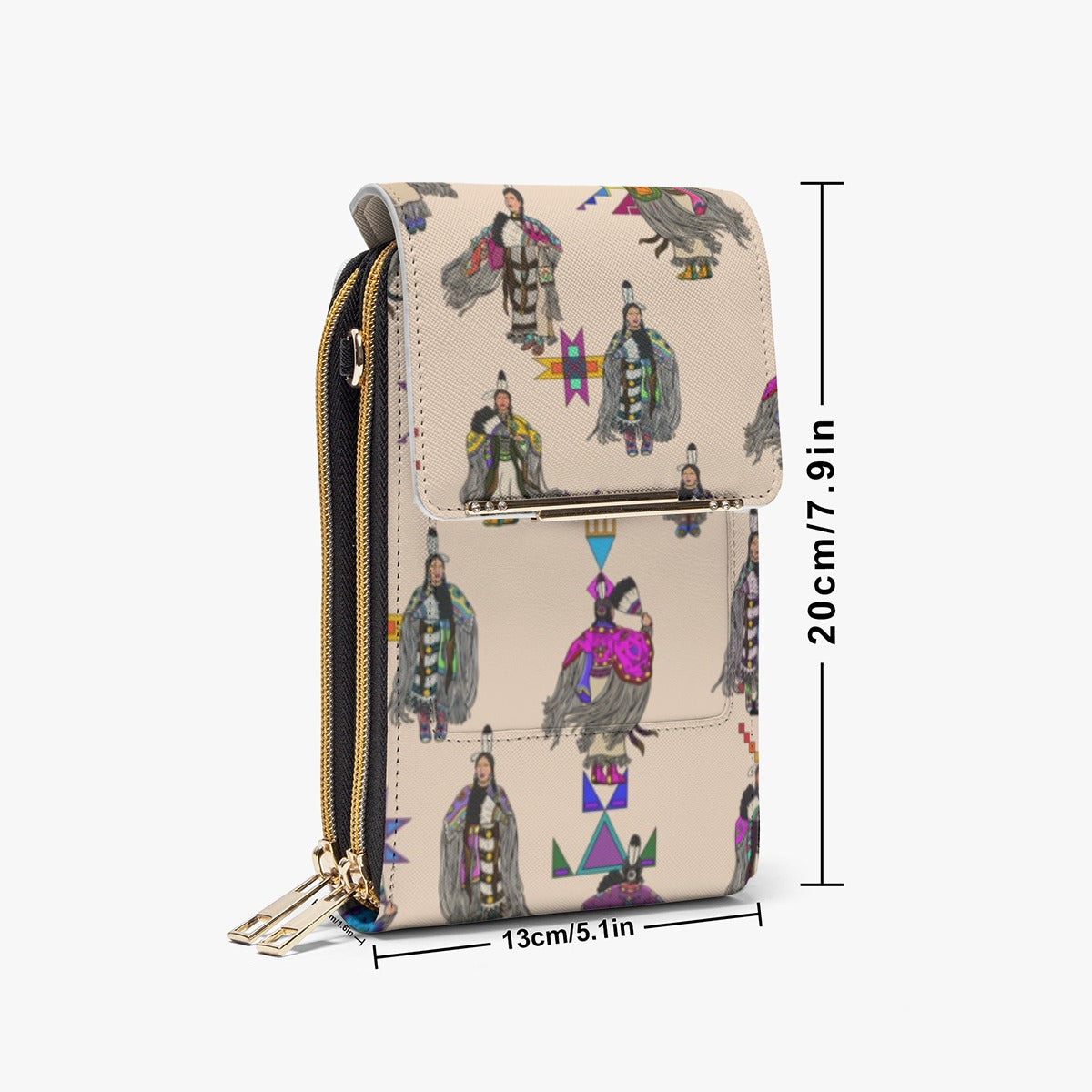 Women's Tradish Dancers  Muslin Mobile Phone Chest Bag