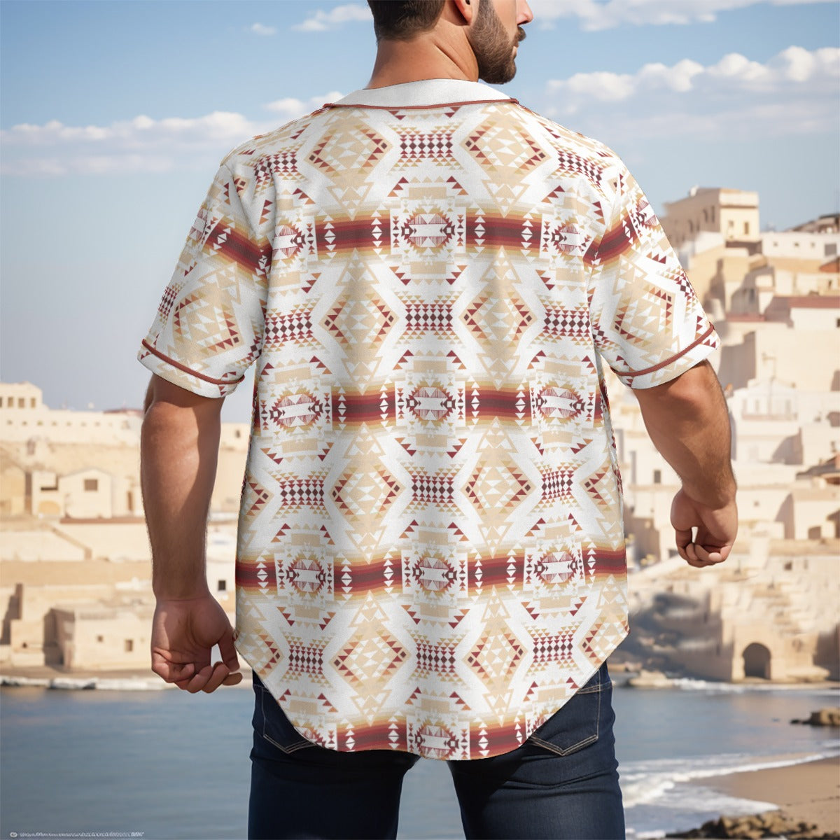 Gathering Earth Clay Short Sleeve Baseball Jersey