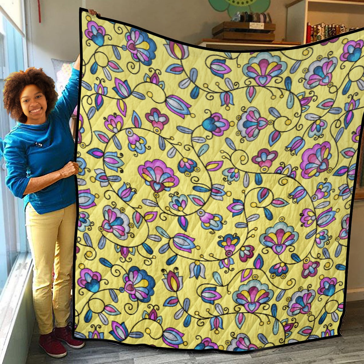 Autumn Bundle Blessing Yellow Lightweight & Breathable Quilt