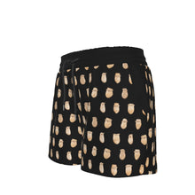 Load image into Gallery viewer, Elk Teeth on Black Women&#39;s Shorts
