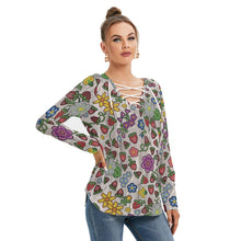 Load image into Gallery viewer, Berry Pop Bright Birch Tie Sweatshirt
